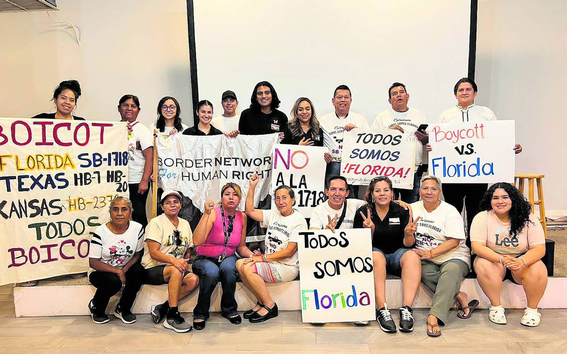 Caravana Todos Somos Florida llegar a Tallahassee Florida