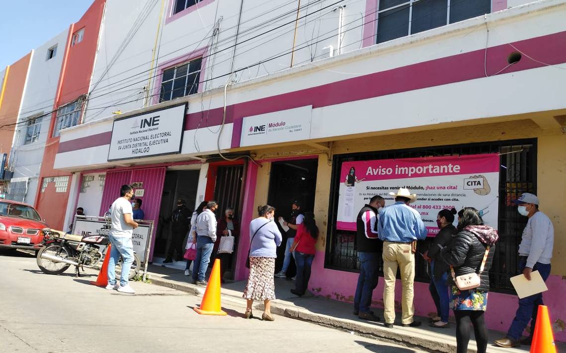 Esperan hasta 4 horas por trámite en el INE - El Sol de Tulancingo |  Noticias Locales, Policiacas, sobre México, Hidalgo y el Mundo