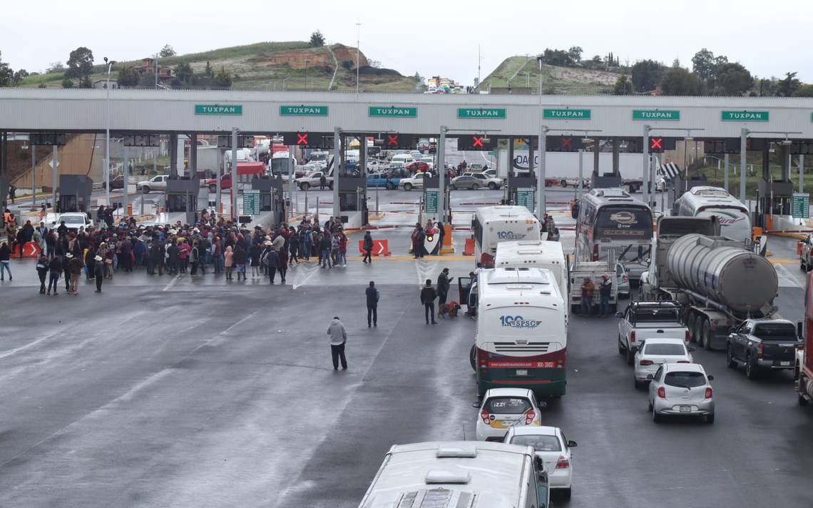 Manifestantes bloquean la México-Tuxpan y Tulancingo-Huauchinango - El Sol  de Tulancingo | Noticias Locales, Policiacas, sobre México, Hidalgo y el  Mundo